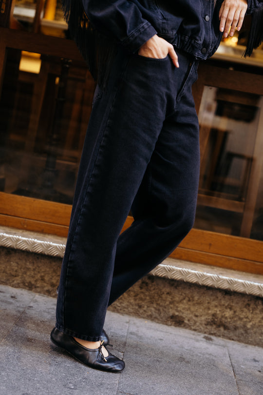 Spodnie barrel JEANS BARRIL NEGRO