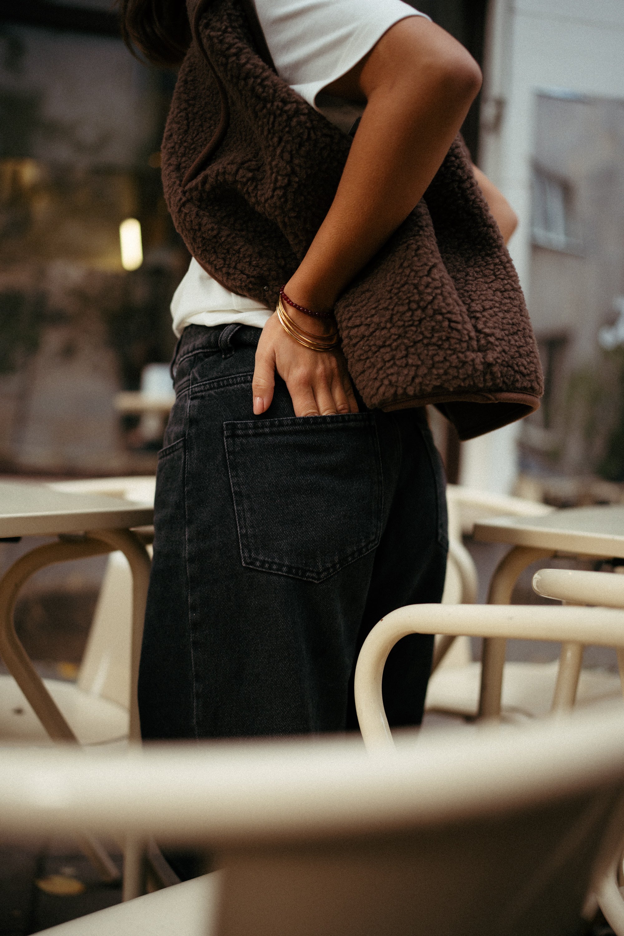 Spodnie JEANS CALPE NEGRO