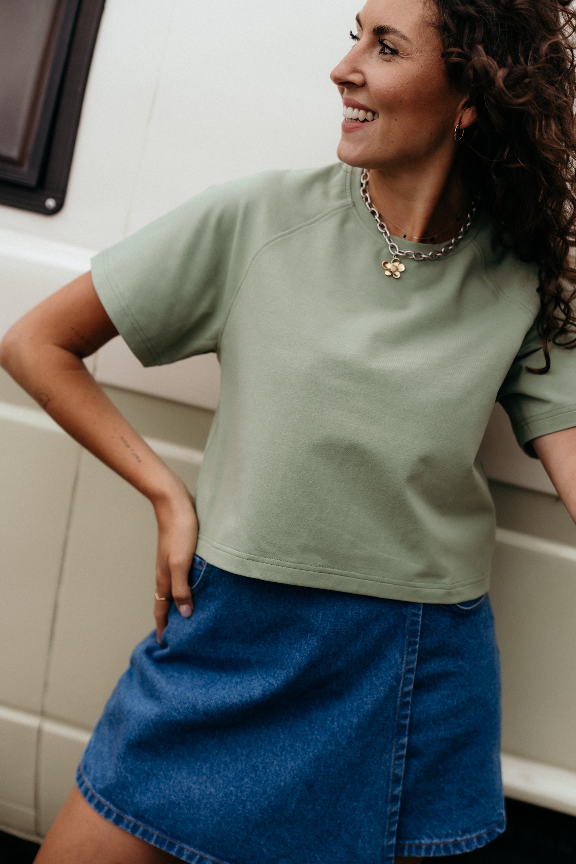 T-shirt SINES CELADÓN
