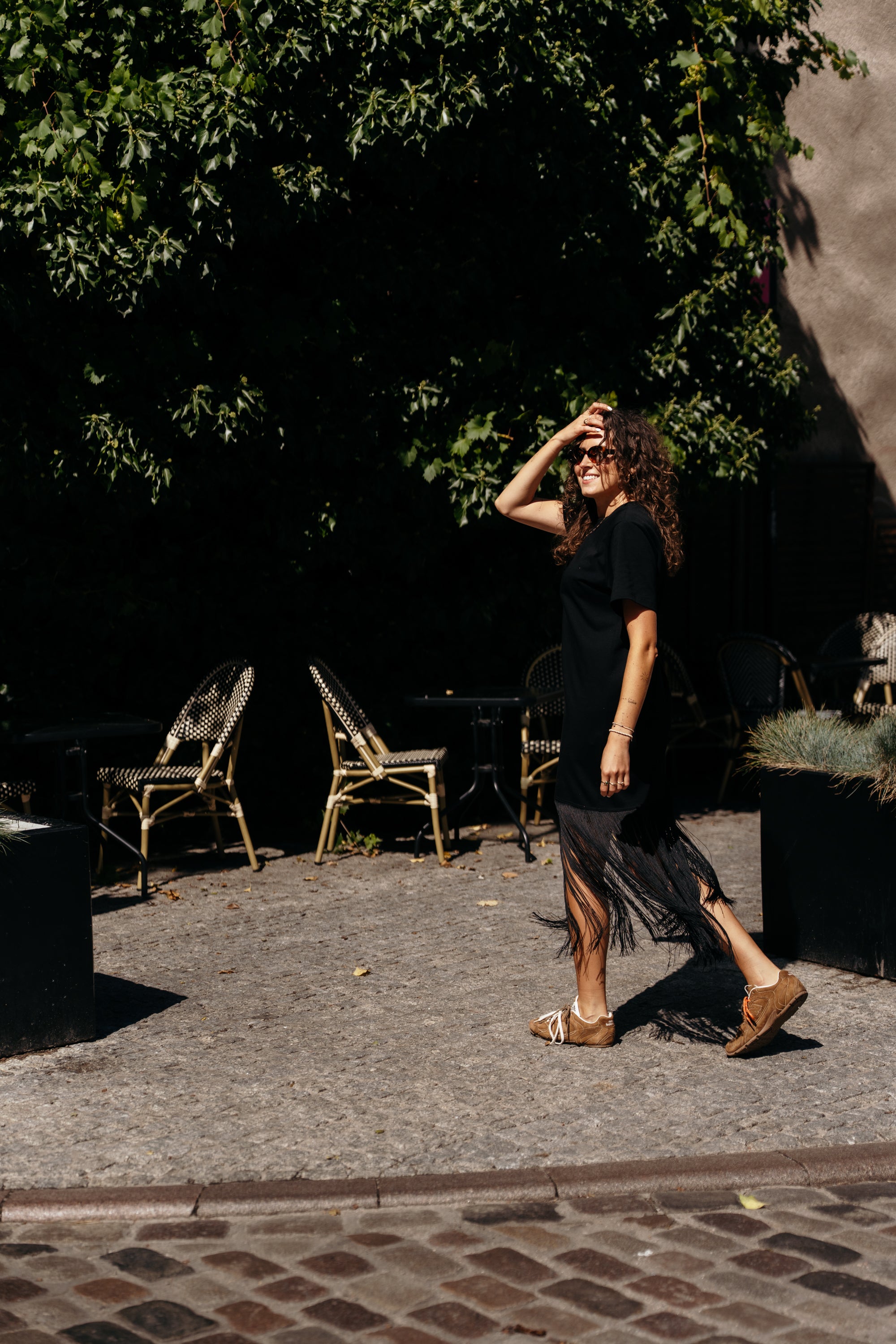 Sukienka z frędzlami FLAMENCO