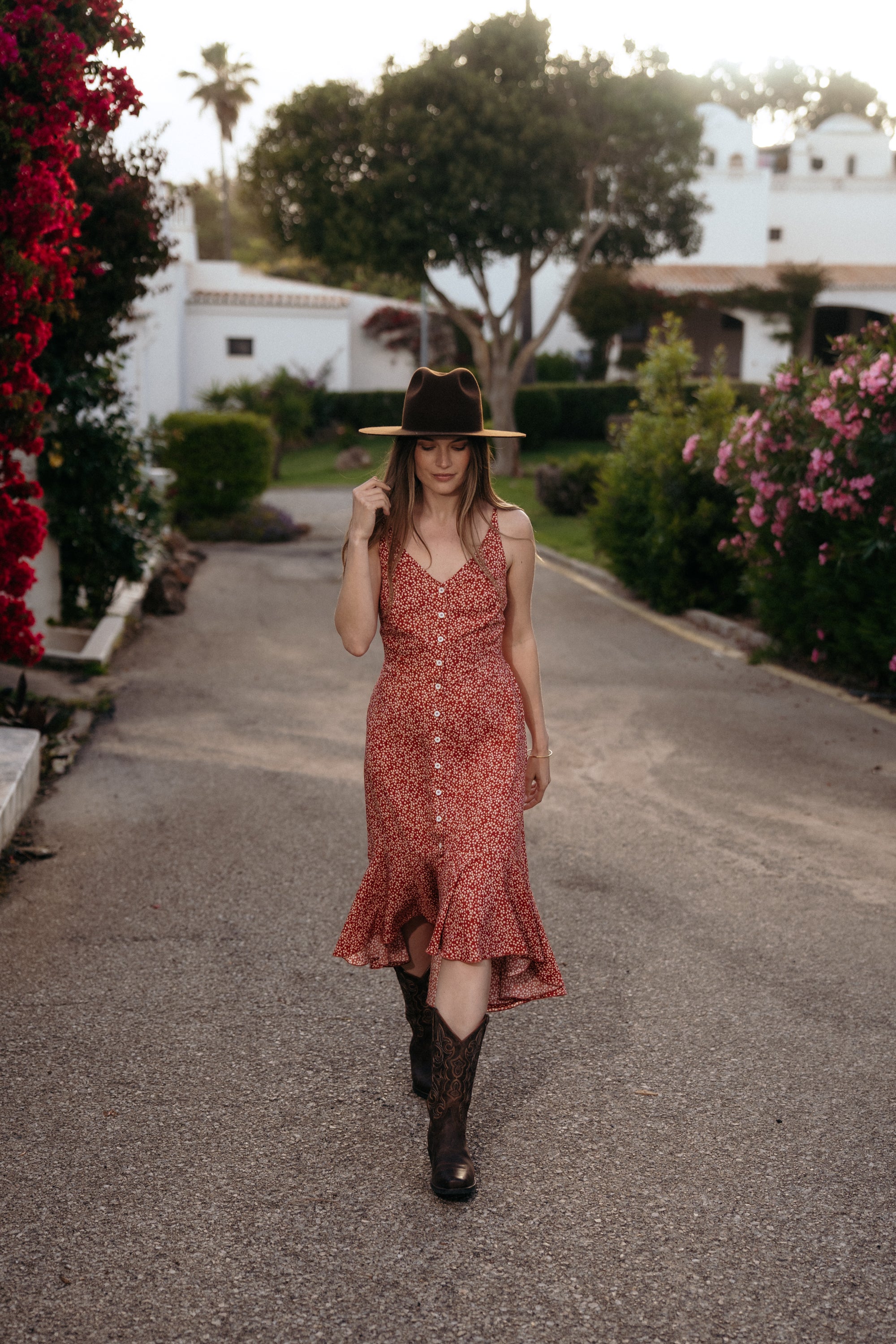 Sukienka SEVILLA RUST