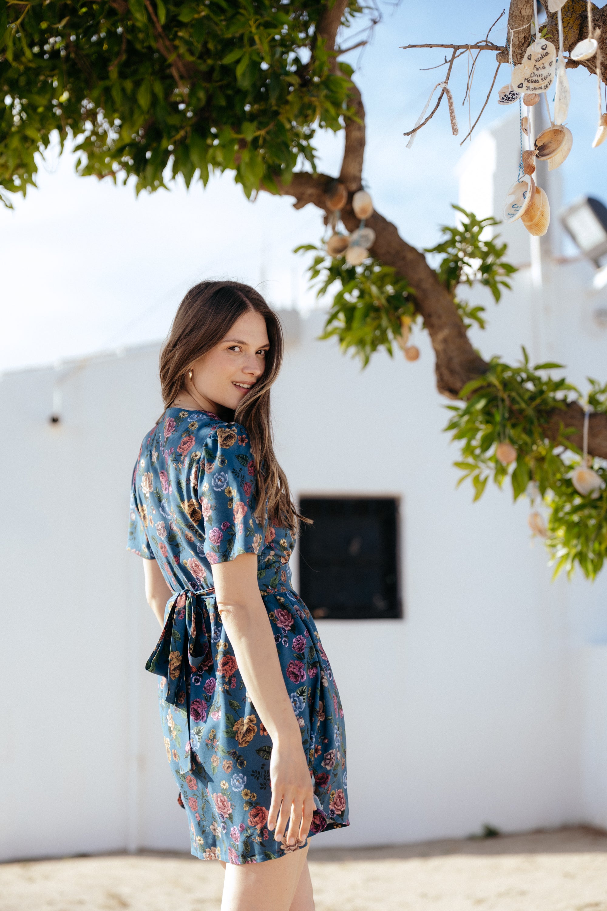Sukienka DENIA MINI ROSAS