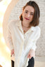 Uniwersalna biała koszula damska wiskozowa z długim rękawem SUSANA BLANCA