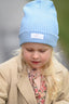 błękitna dziecięca czapka bawełniana Coruña  - AZUL