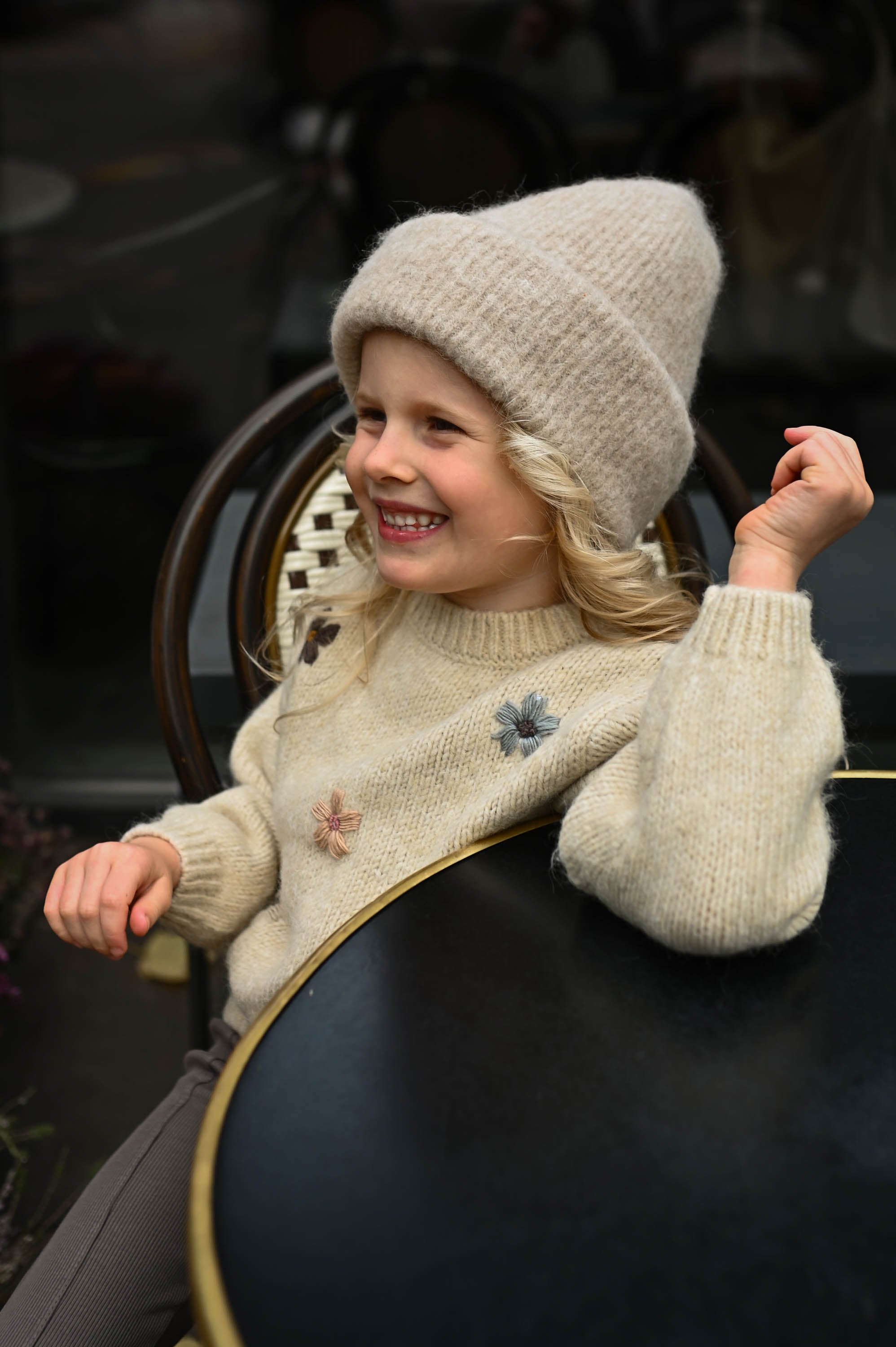 Czapka ALPACA NATURAL