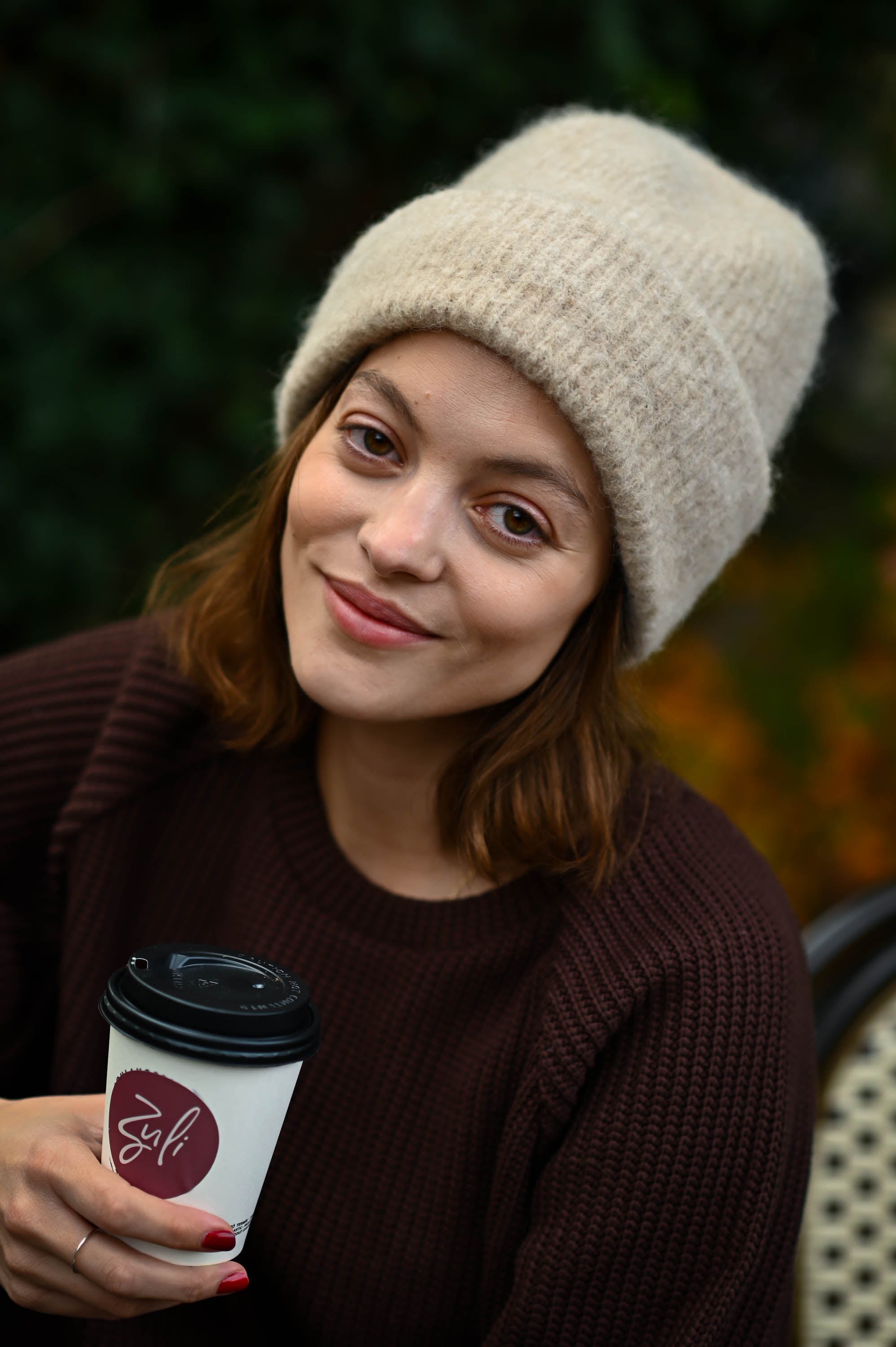 Czapka ALPACA NATURAL