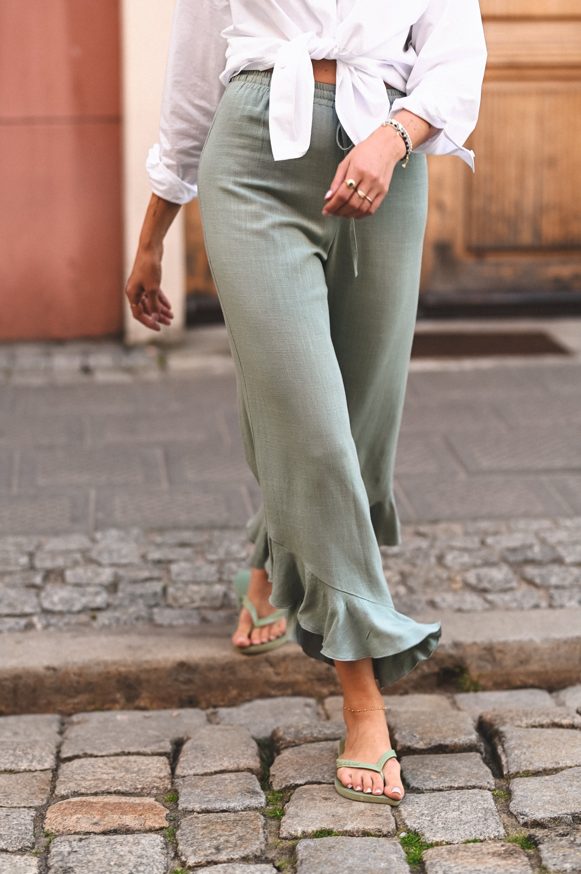 Spodnie PANTALONES MENTA