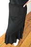 Czarna spódnica z falbaną BILBAO NEGRO