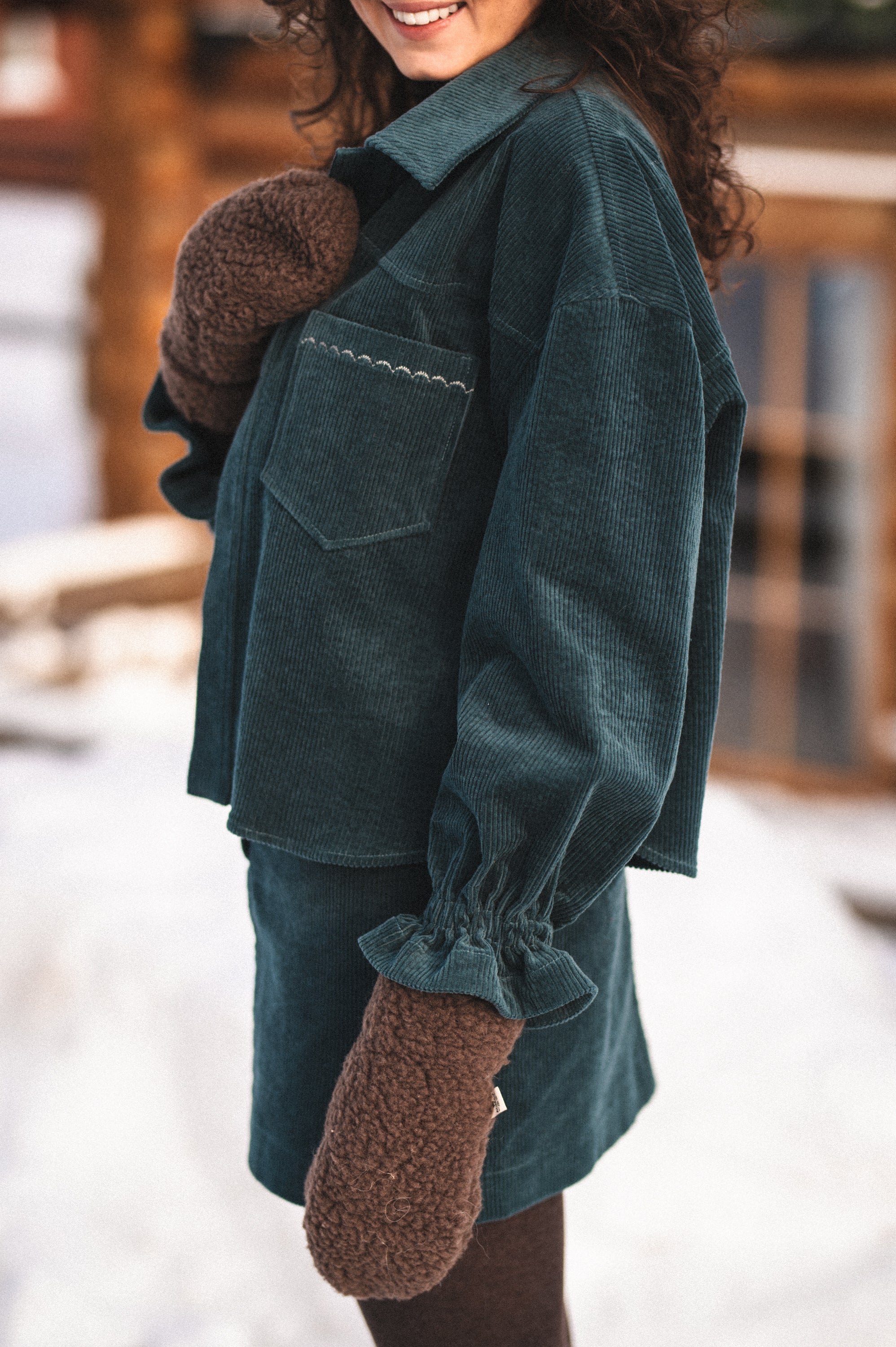 Kurtka koszulowa  TEAL