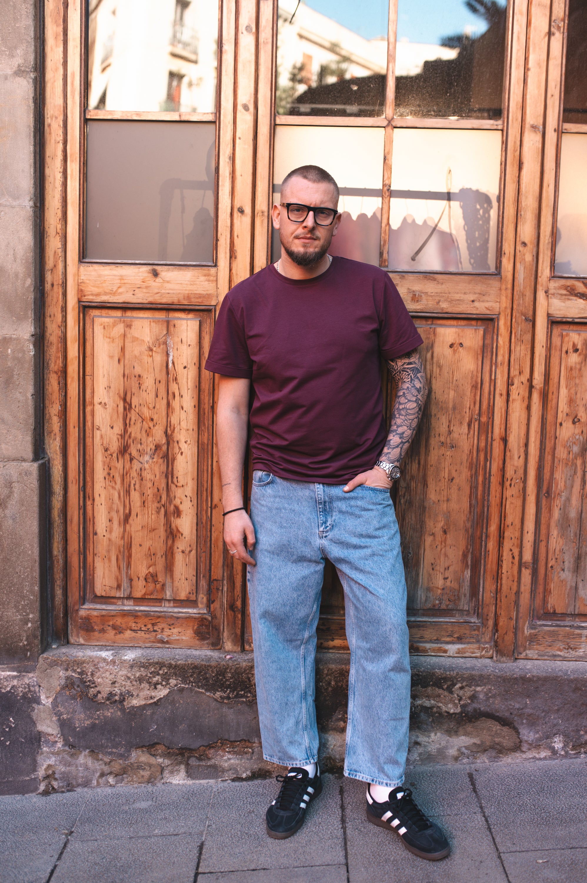 T-shirt LUCAS MORADO