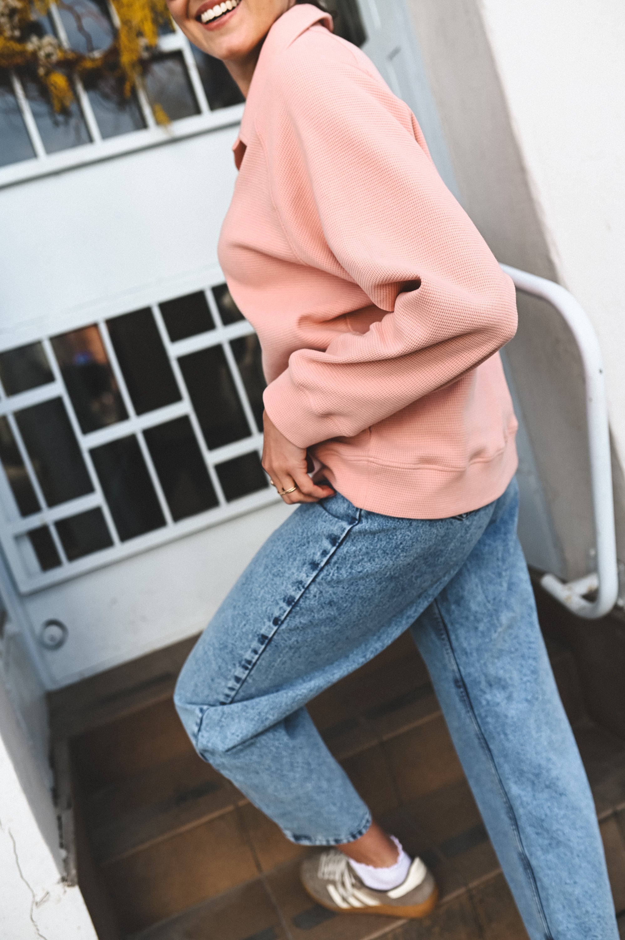 Bluza polo AMARA CHICLE