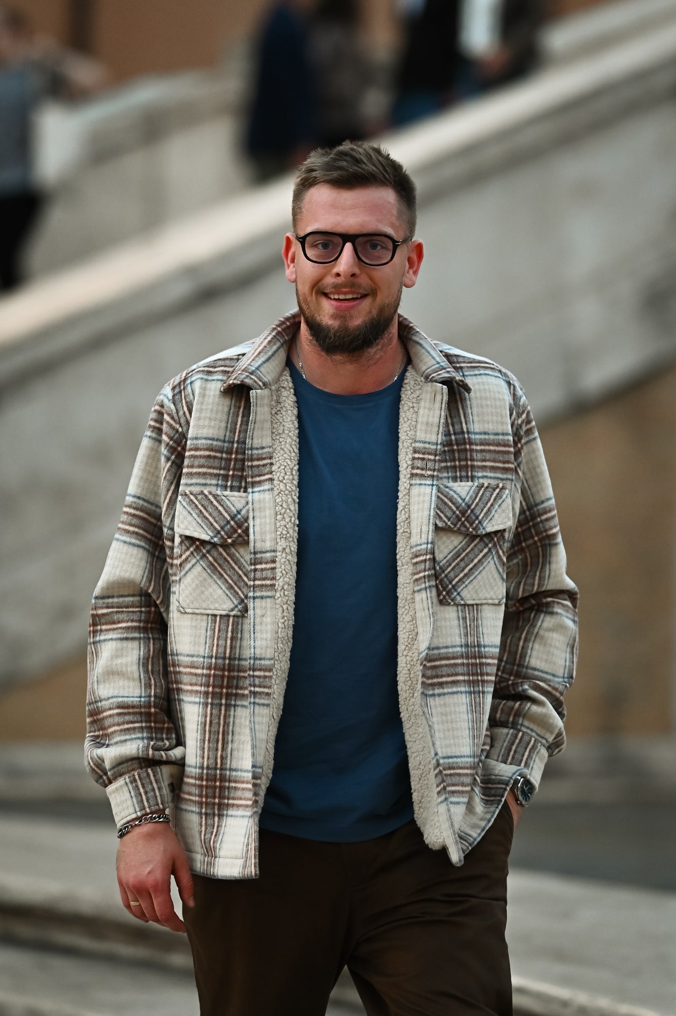 Kurtka koszulowa CAMISA DE CUADROS