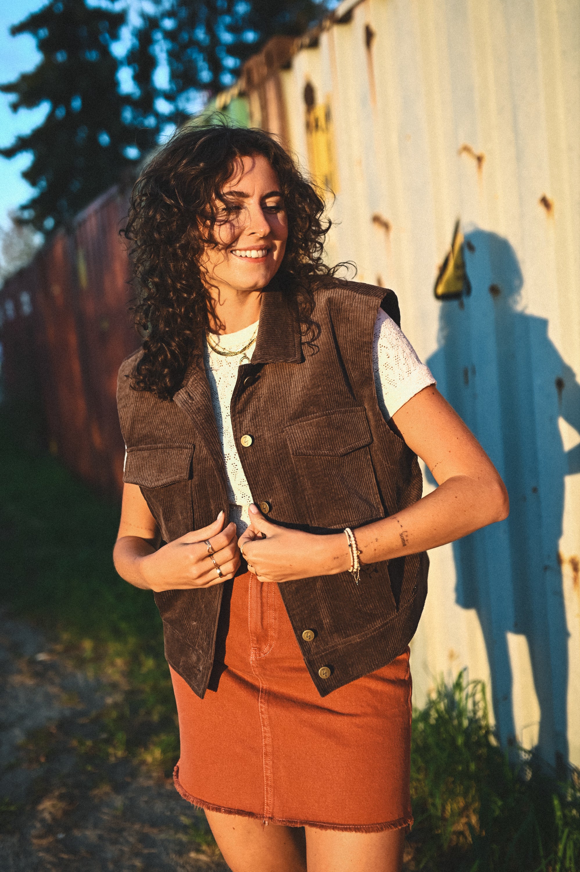 Kamizelka MELVA CHOCO