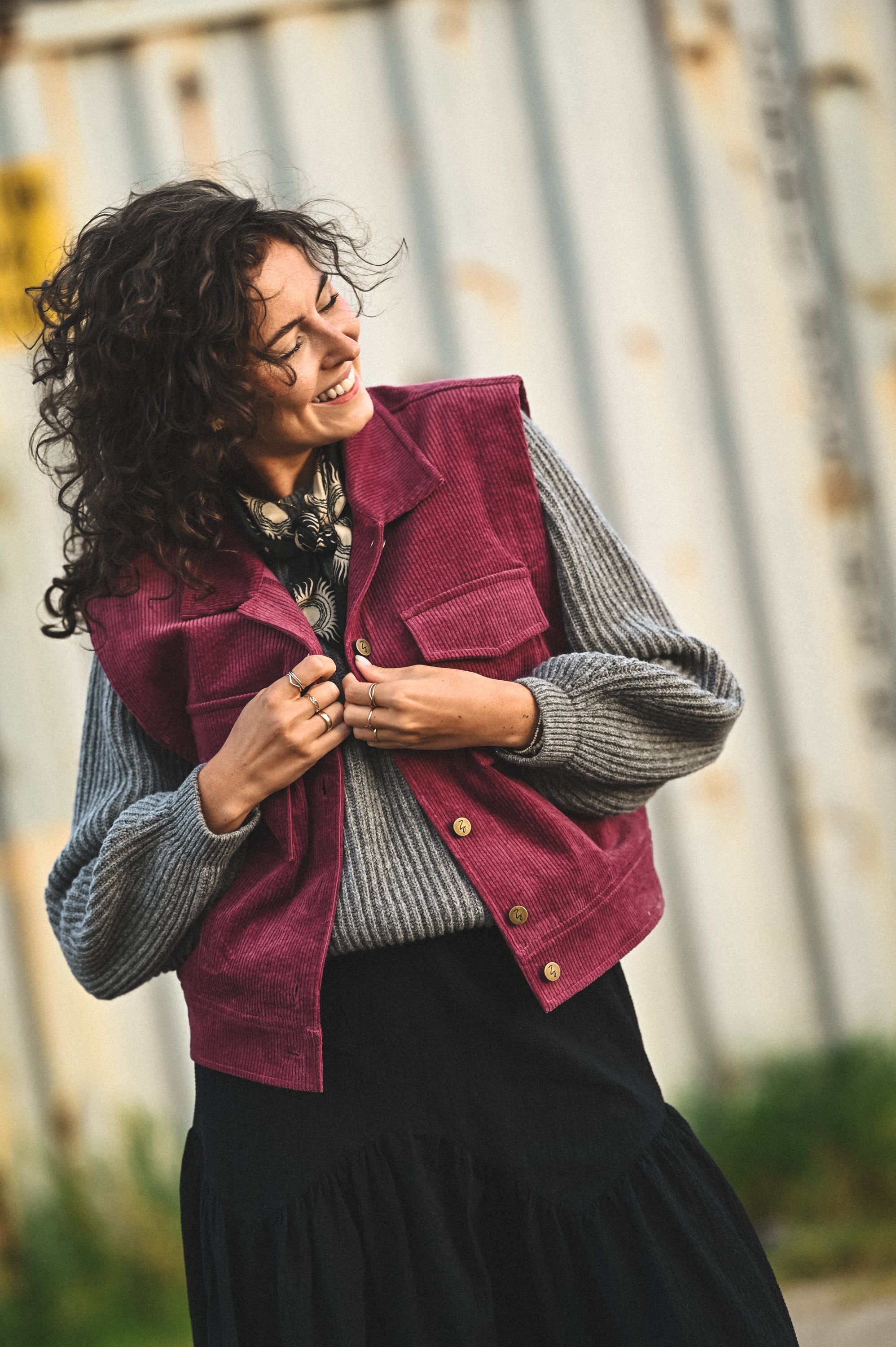 Kamizelka MELVA SANGRÍA