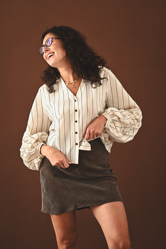 Koszula ZAFRA MADERA