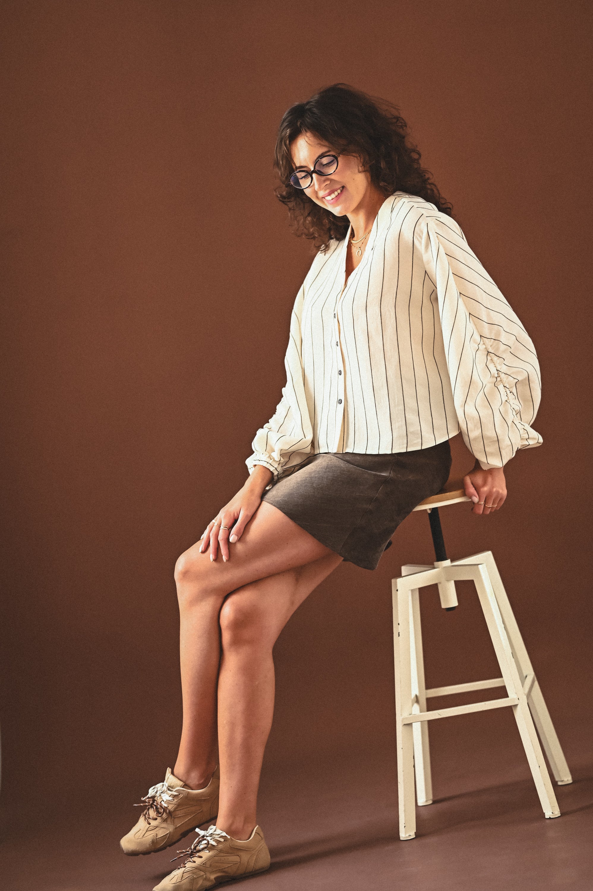 Koszula ZAFRA MADERA