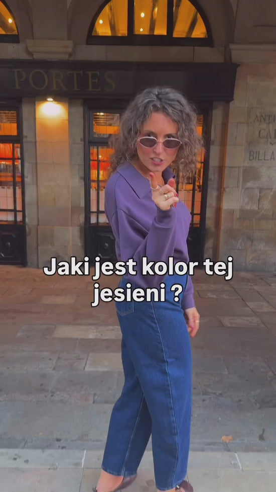 Bluza Polo  NUBE MORADO