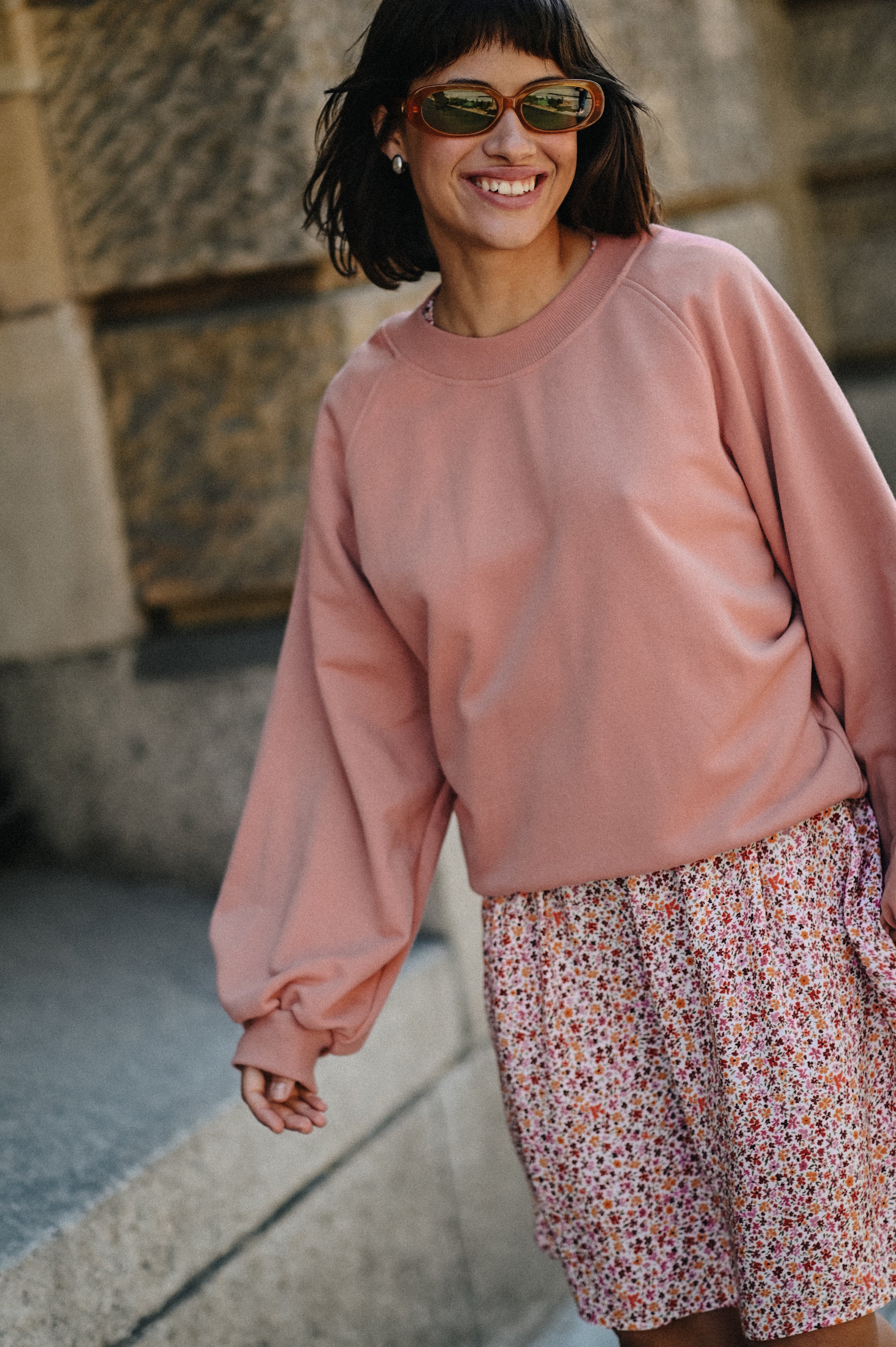 Bluza dresowa NOIA MELOCOTON