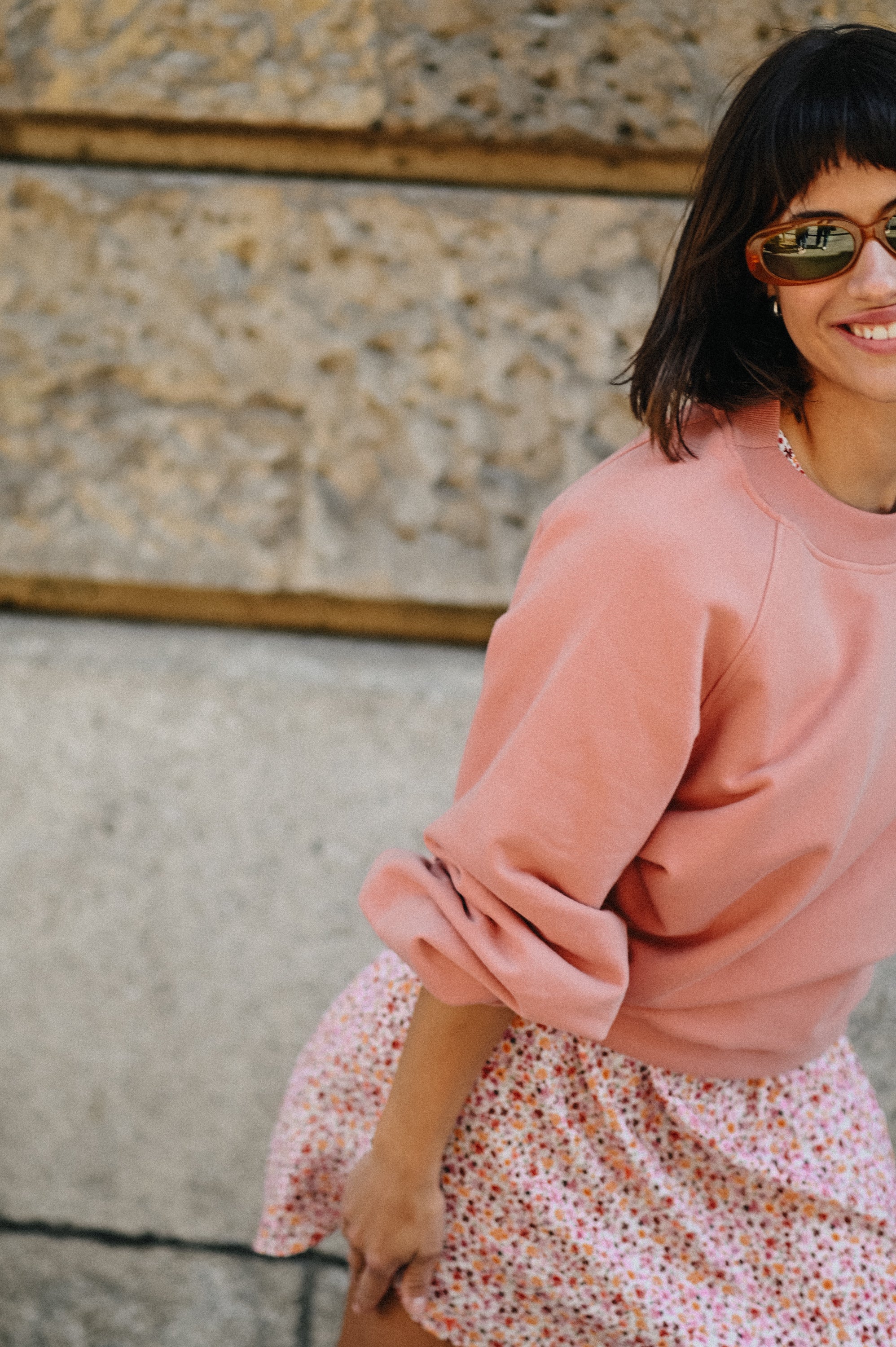 Bluza dresowa NOIA MELOCOTON