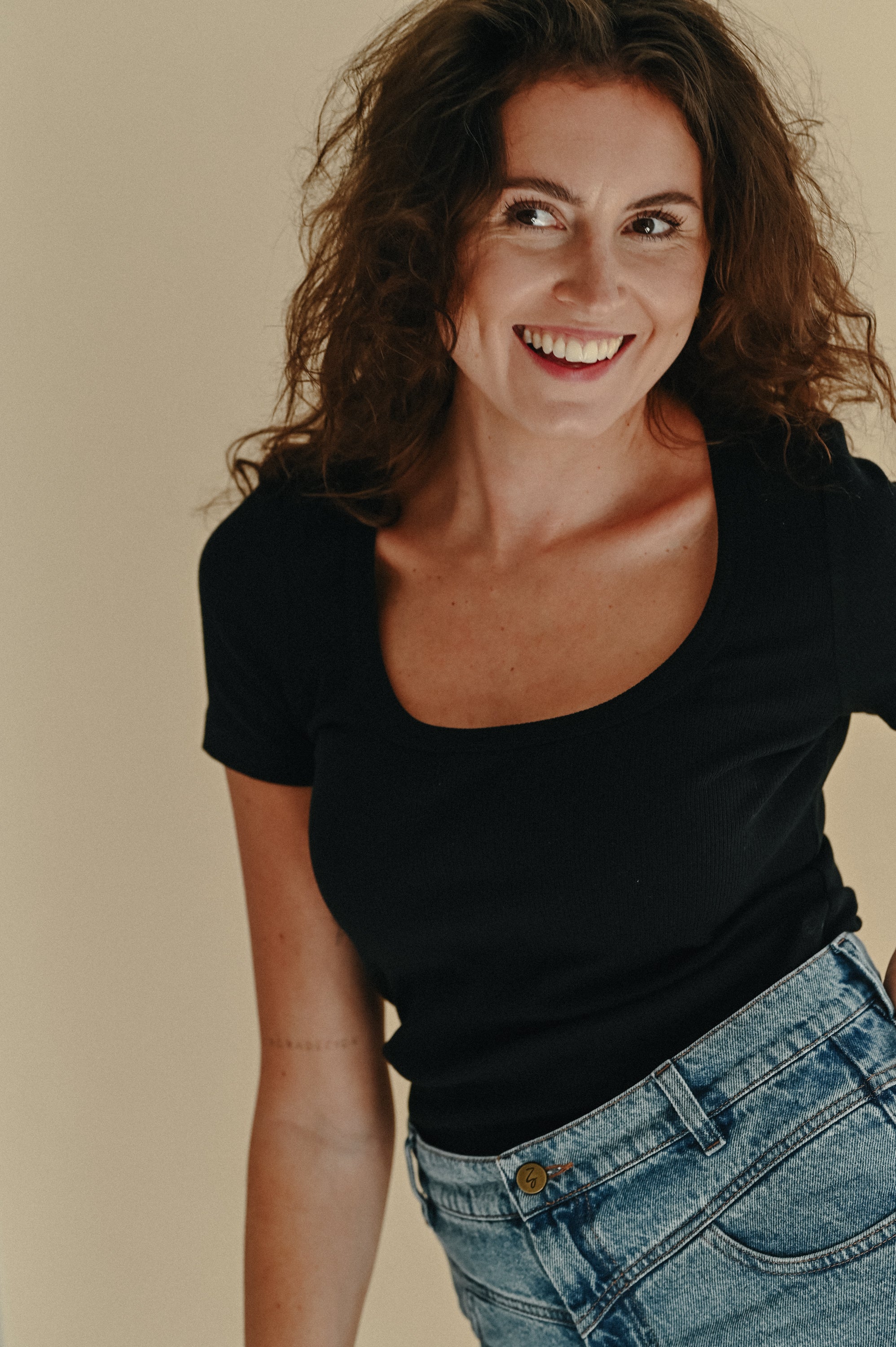 Bluzka ONTURIA NEGRA