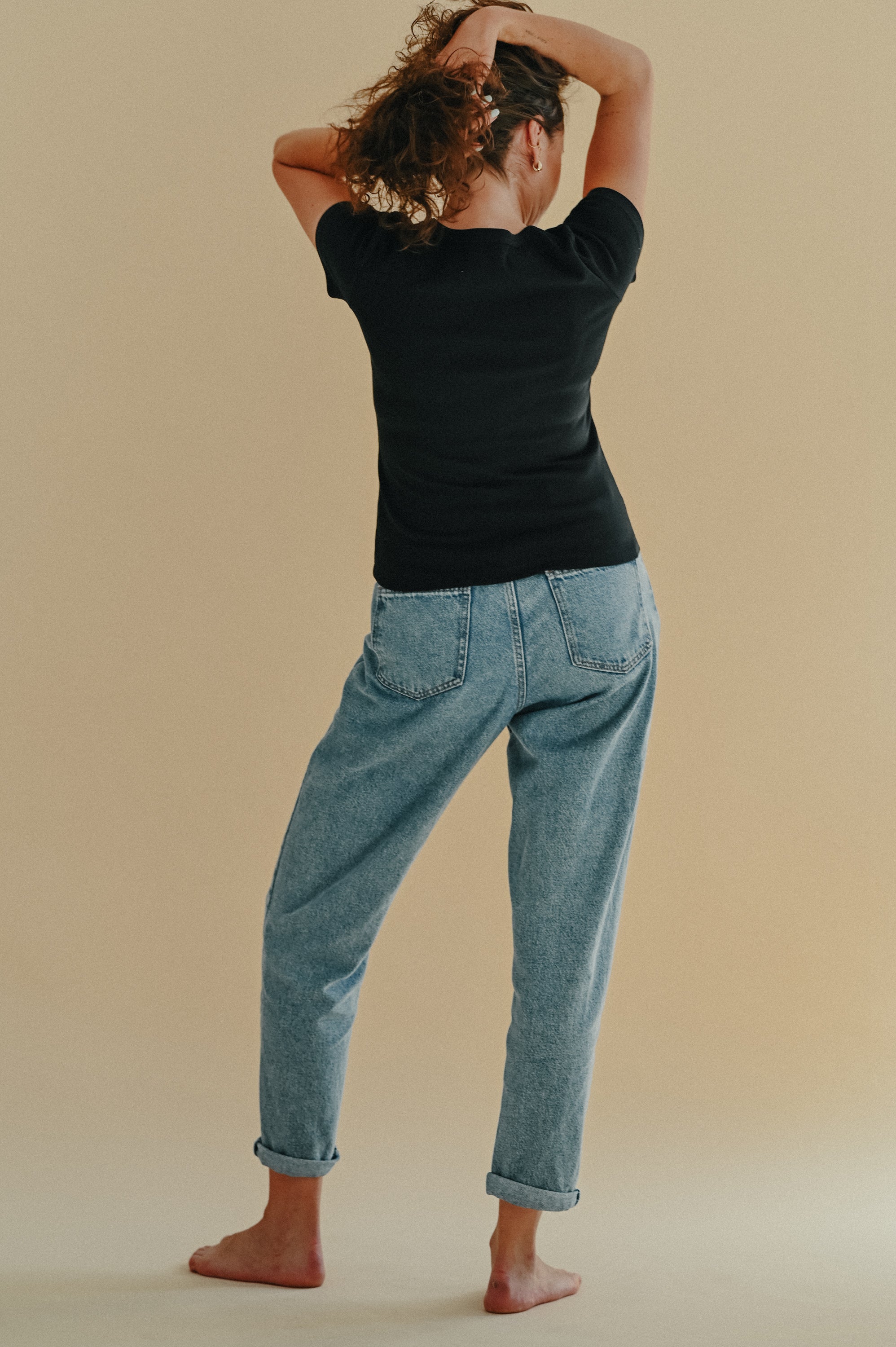 Bluzka ONTURIA NEGRA