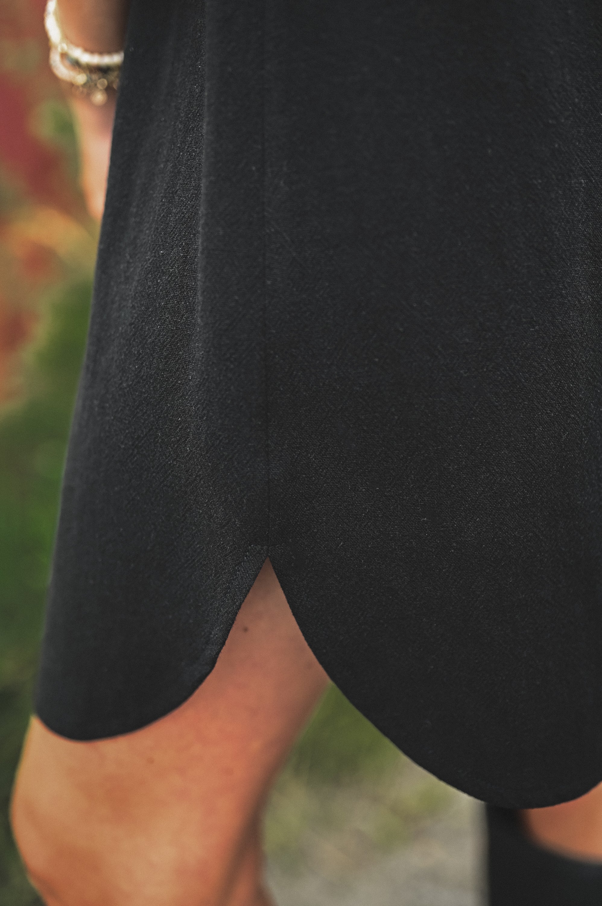 Sukienka DENIA MINI NATURAL NEGRA