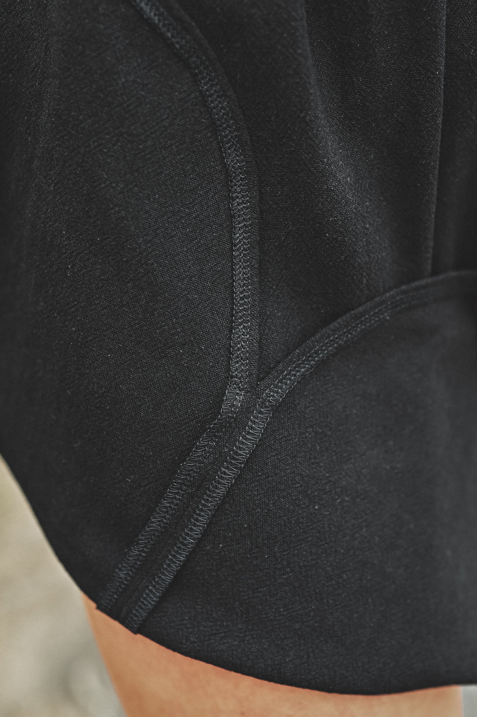 Sukienka DENIA MINI NATURAL NEGRA