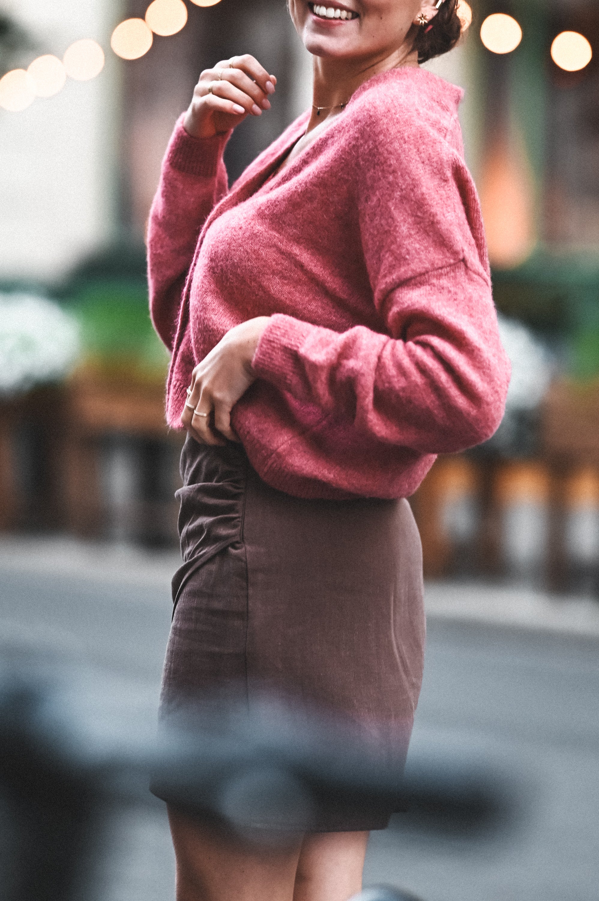 Kardigan LANA TERRACOTTA