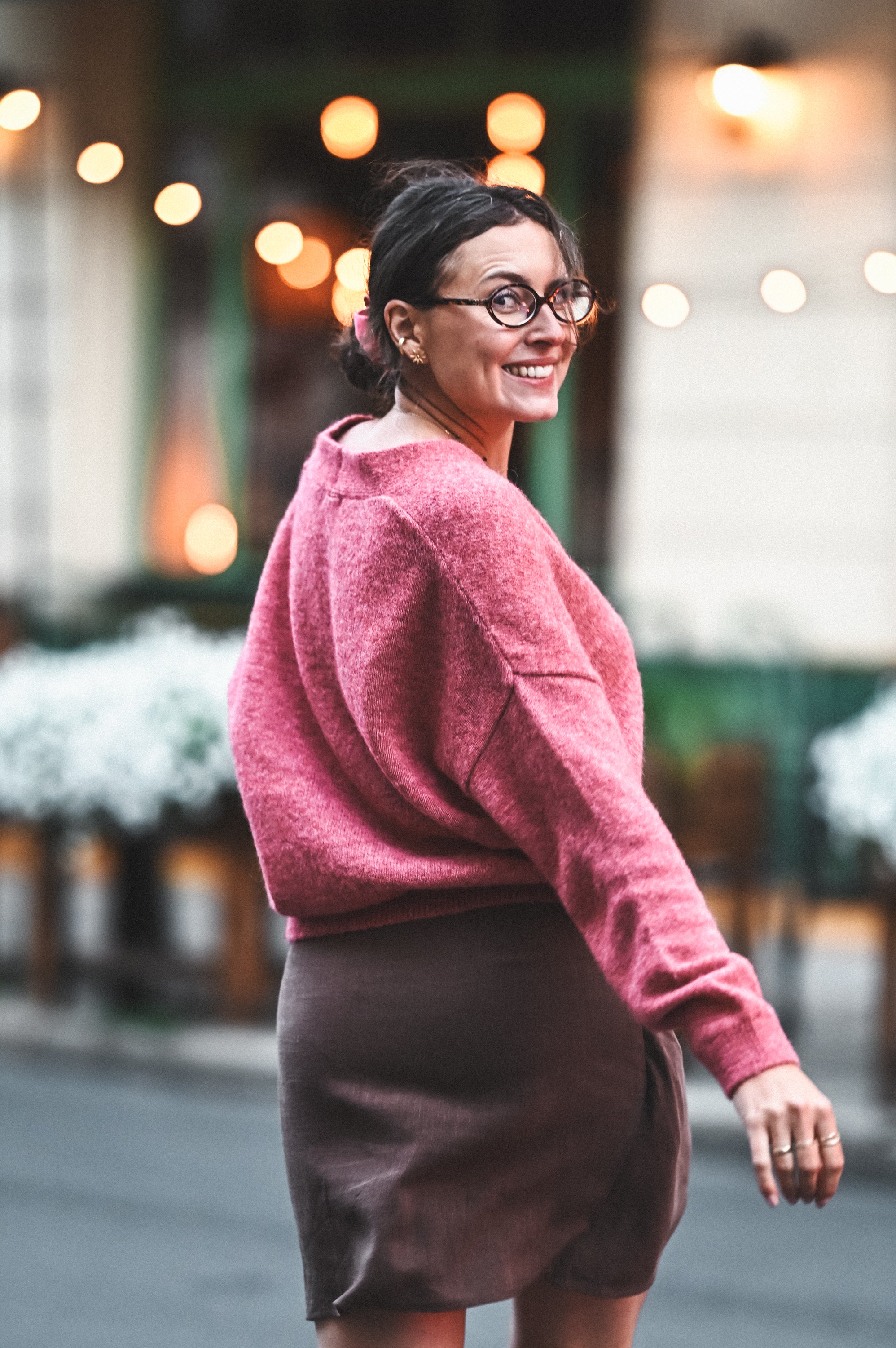 Kardigan LANA TERRACOTTA