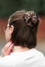 brązowa gumka do włosów (Scrunchie)- VISTOSA