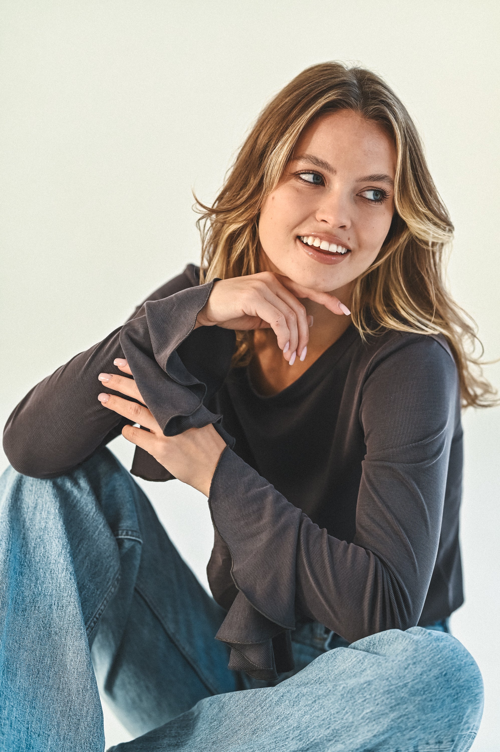 Longsleeve SANTANA CENIZA