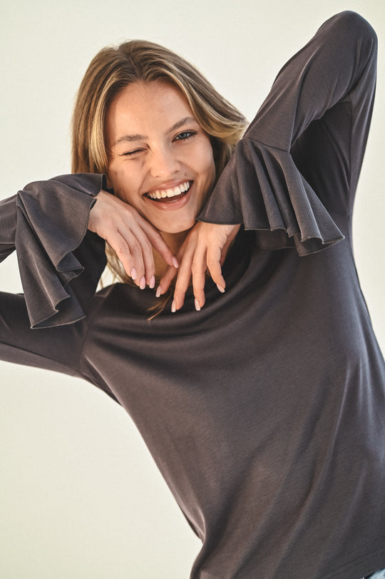 Longsleeve SANTANA CENIZA