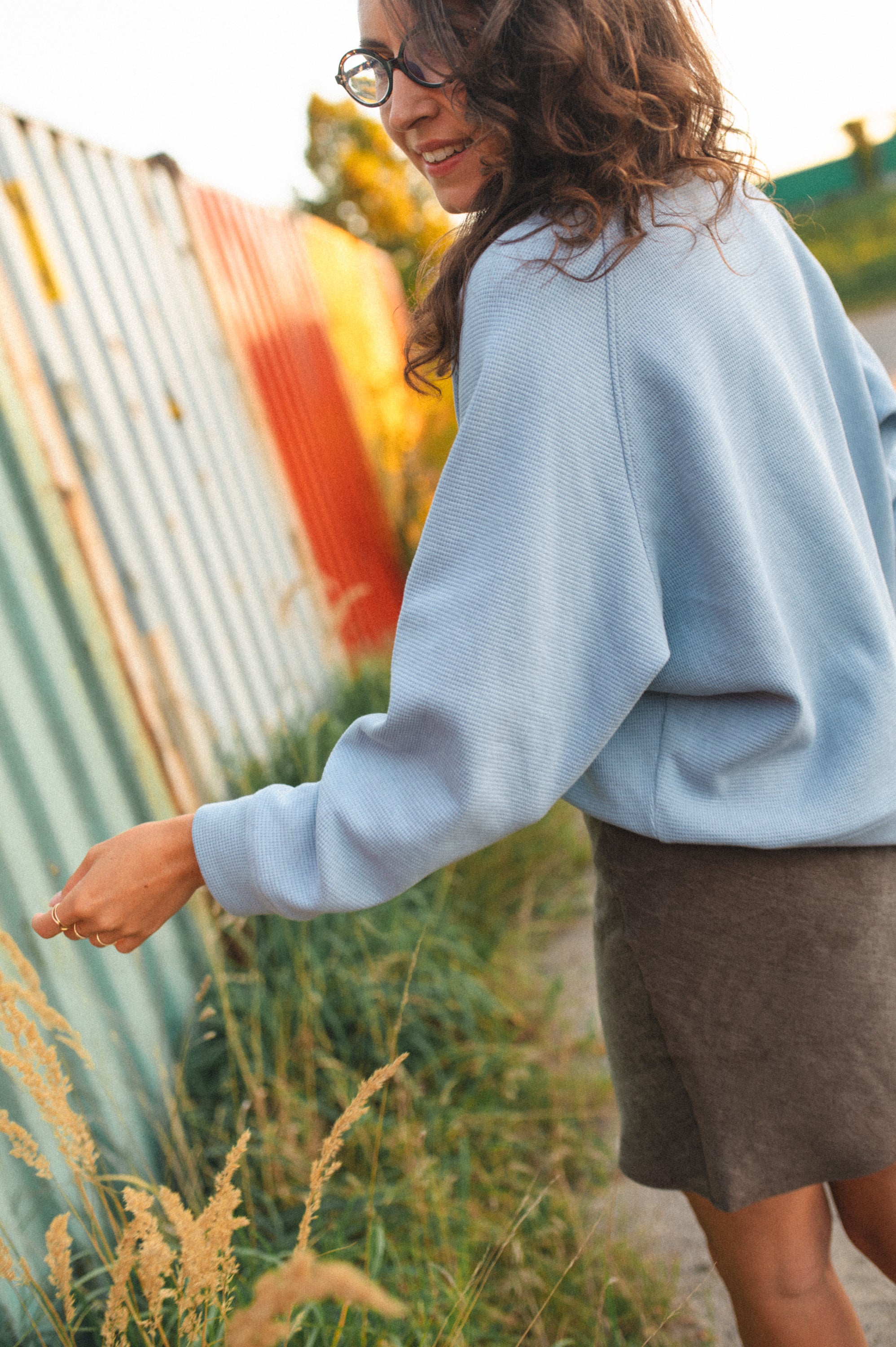 Spódnica MORELLA MINI BRONCE