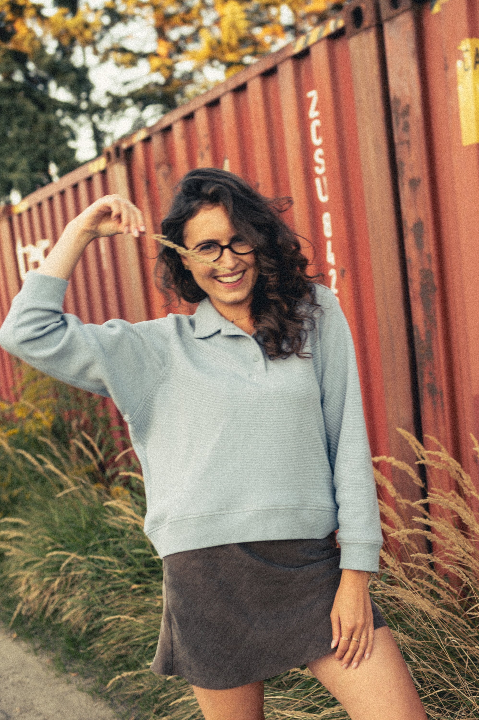 Spódnica MORELLA MINI BRONCE