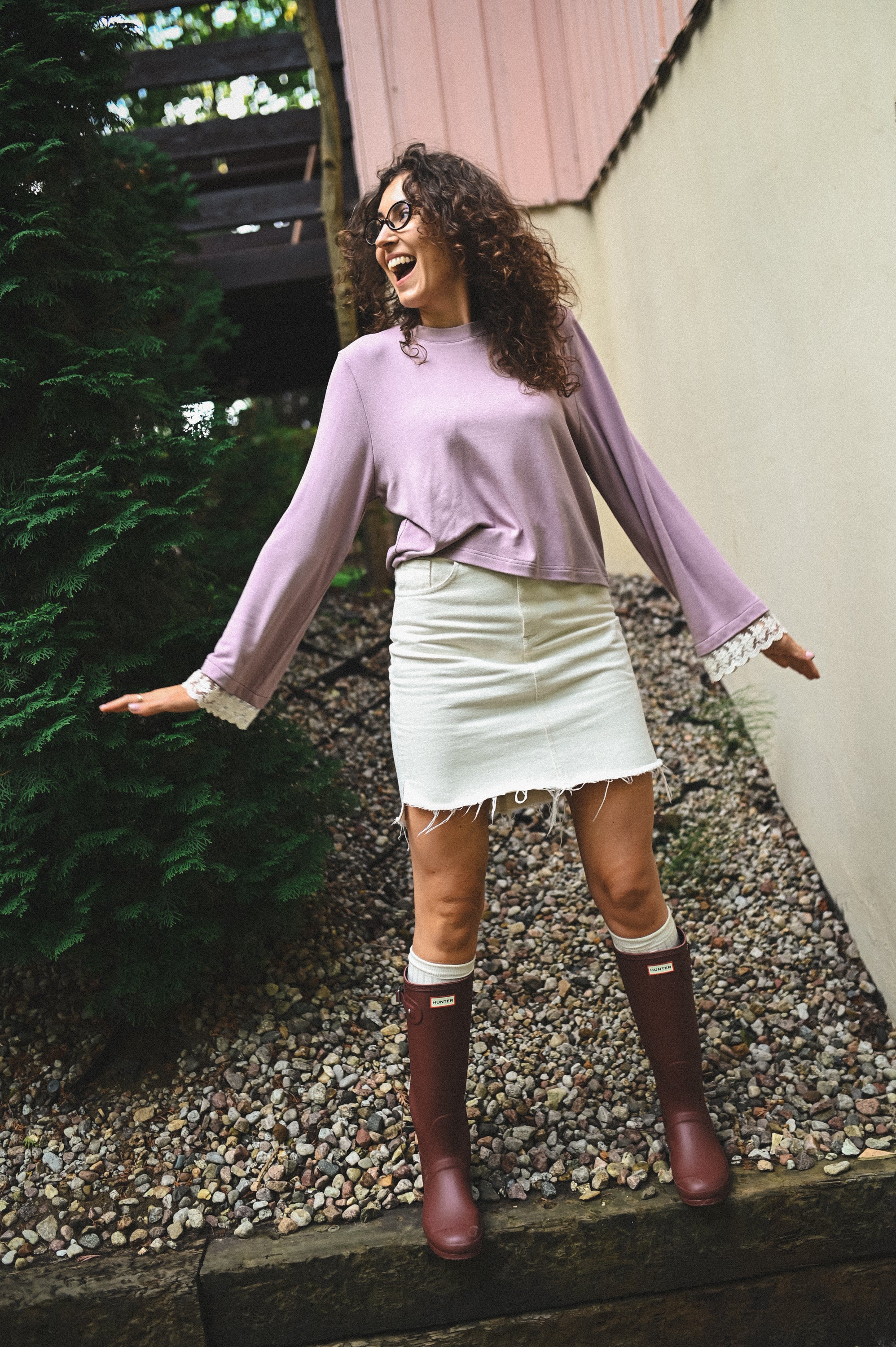 Sweterek PILAR PUNTILLA