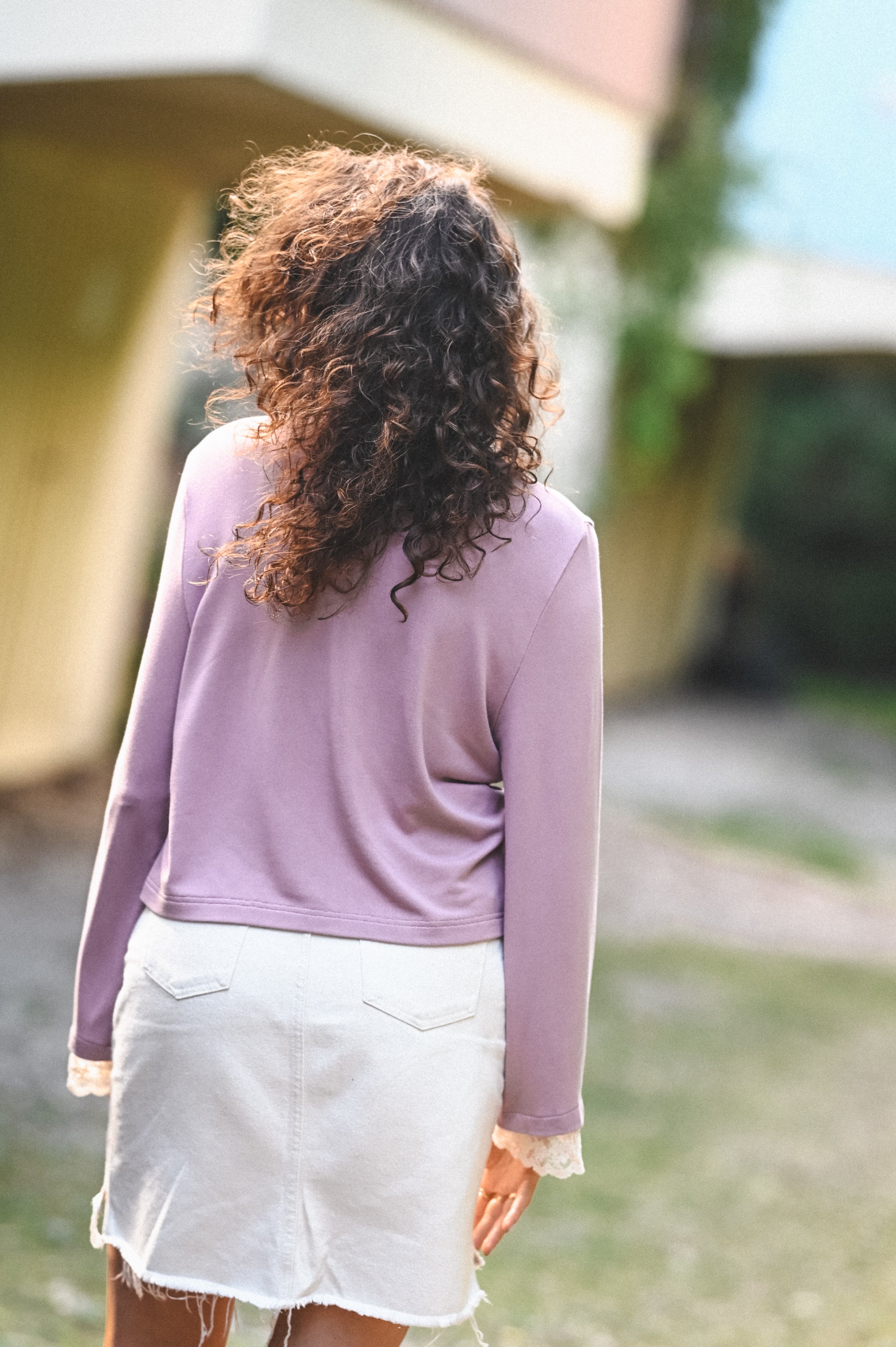 Sweterek PILAR PUNTILLA