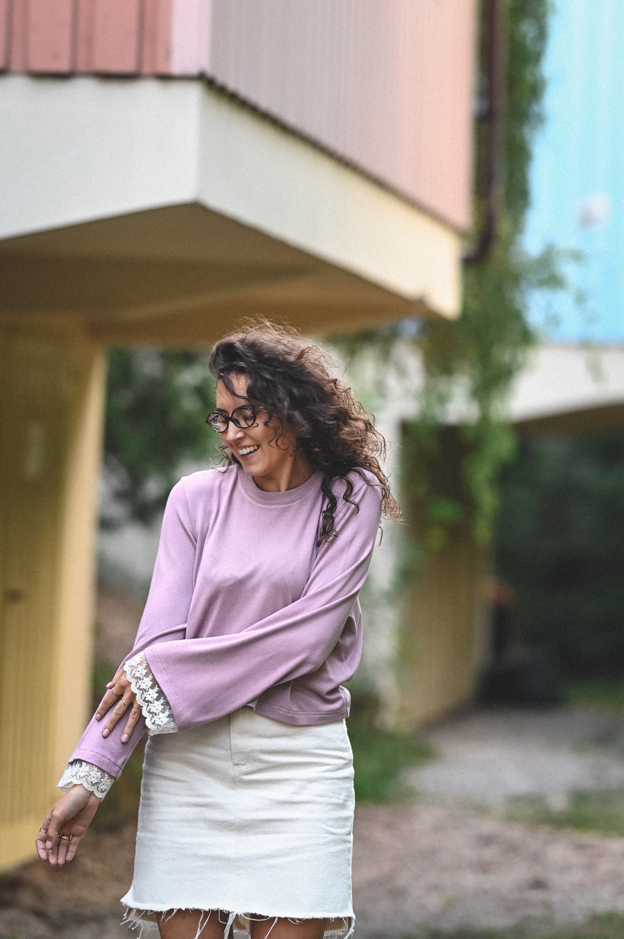 Sweterek PILAR PUNTILLA