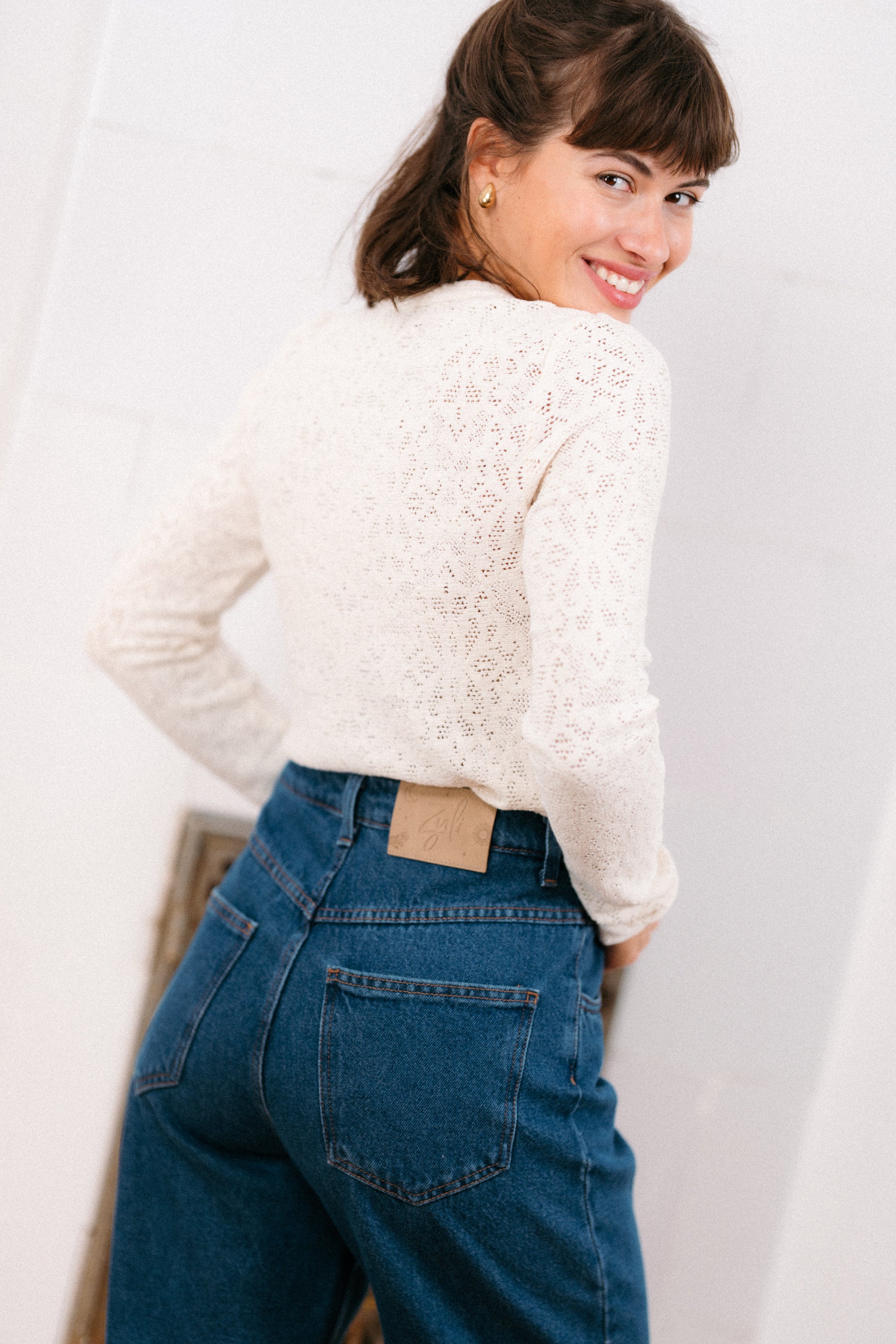 Longsleeve LUNA CREMA