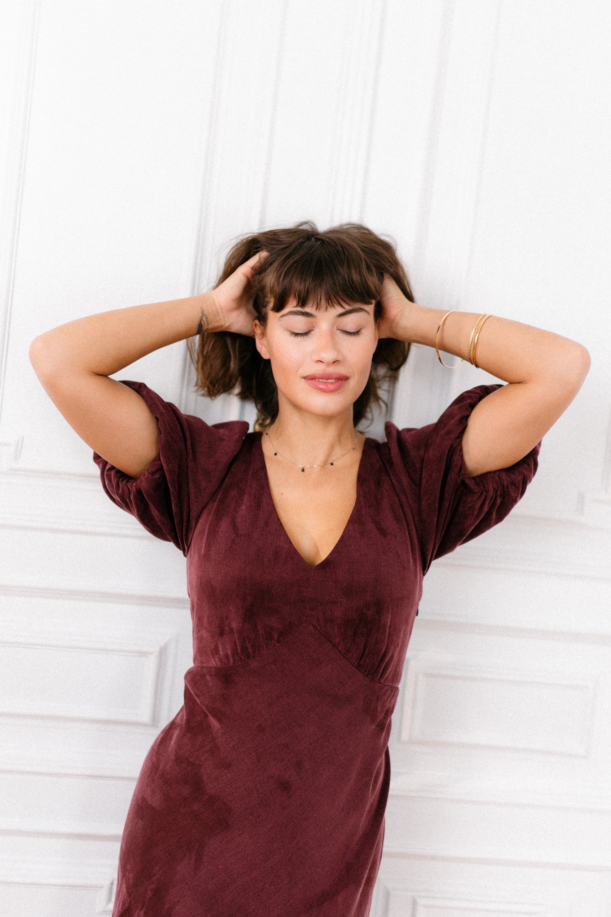 Sukienka MEGARA CARMIN