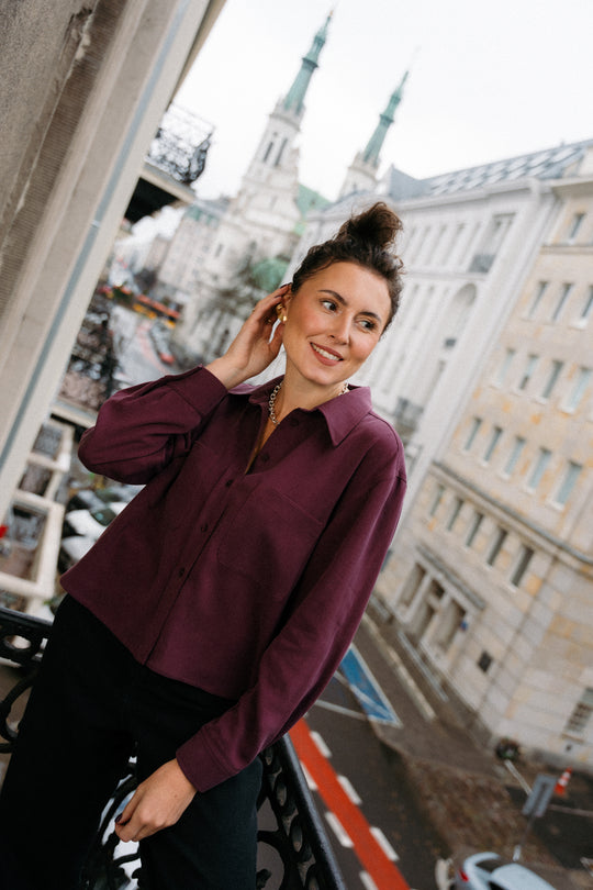 Koszula CORA AMARANTA