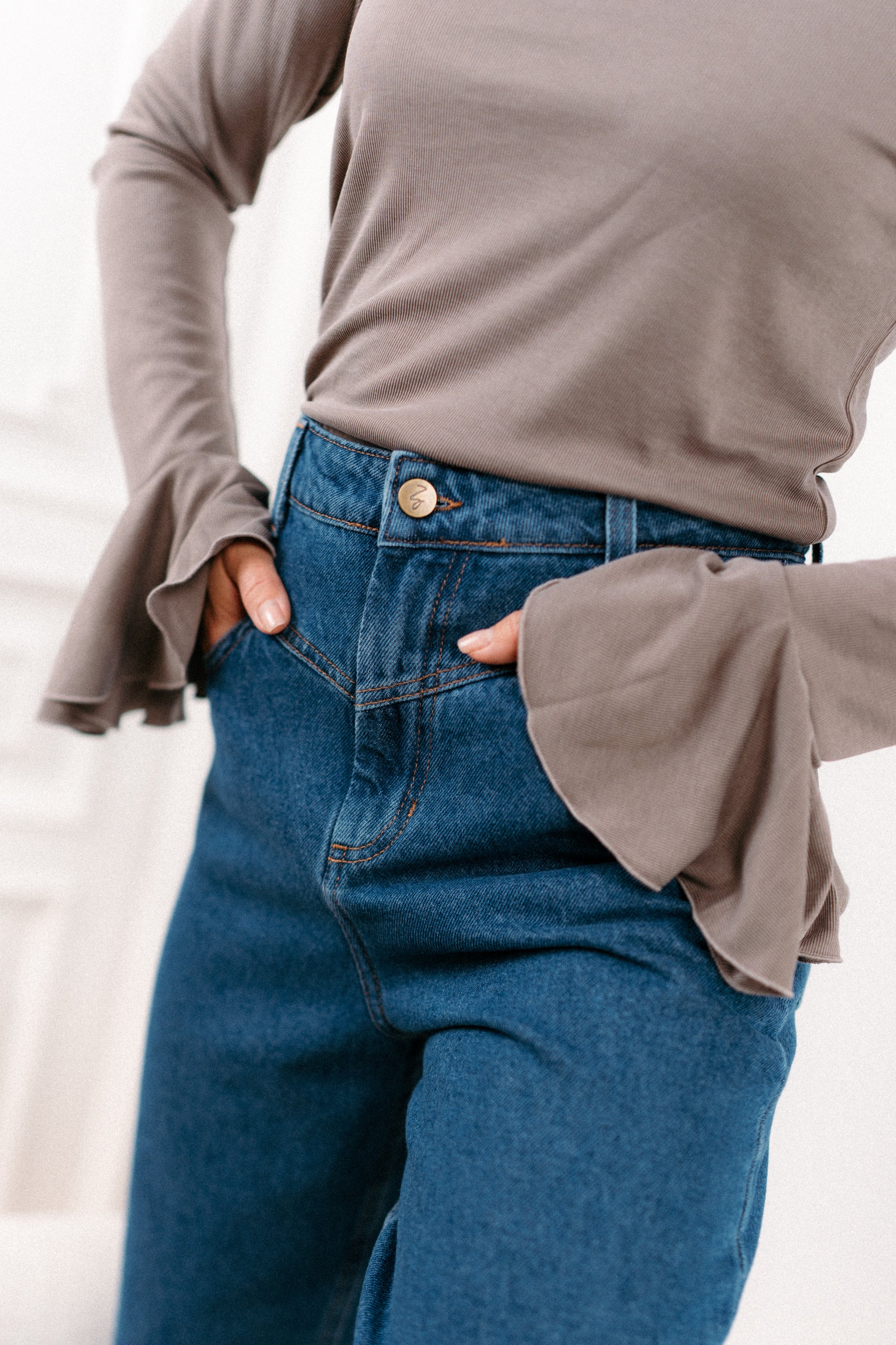 Longsleeve SANTANA TAUPE