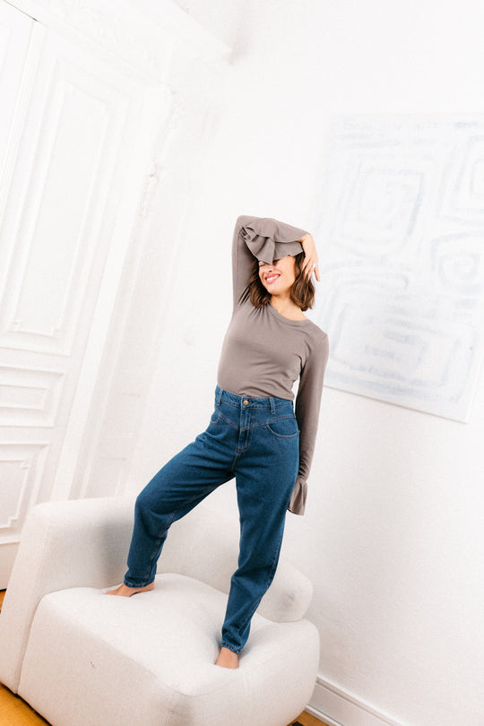 Longsleeve SANTANA TAUPE