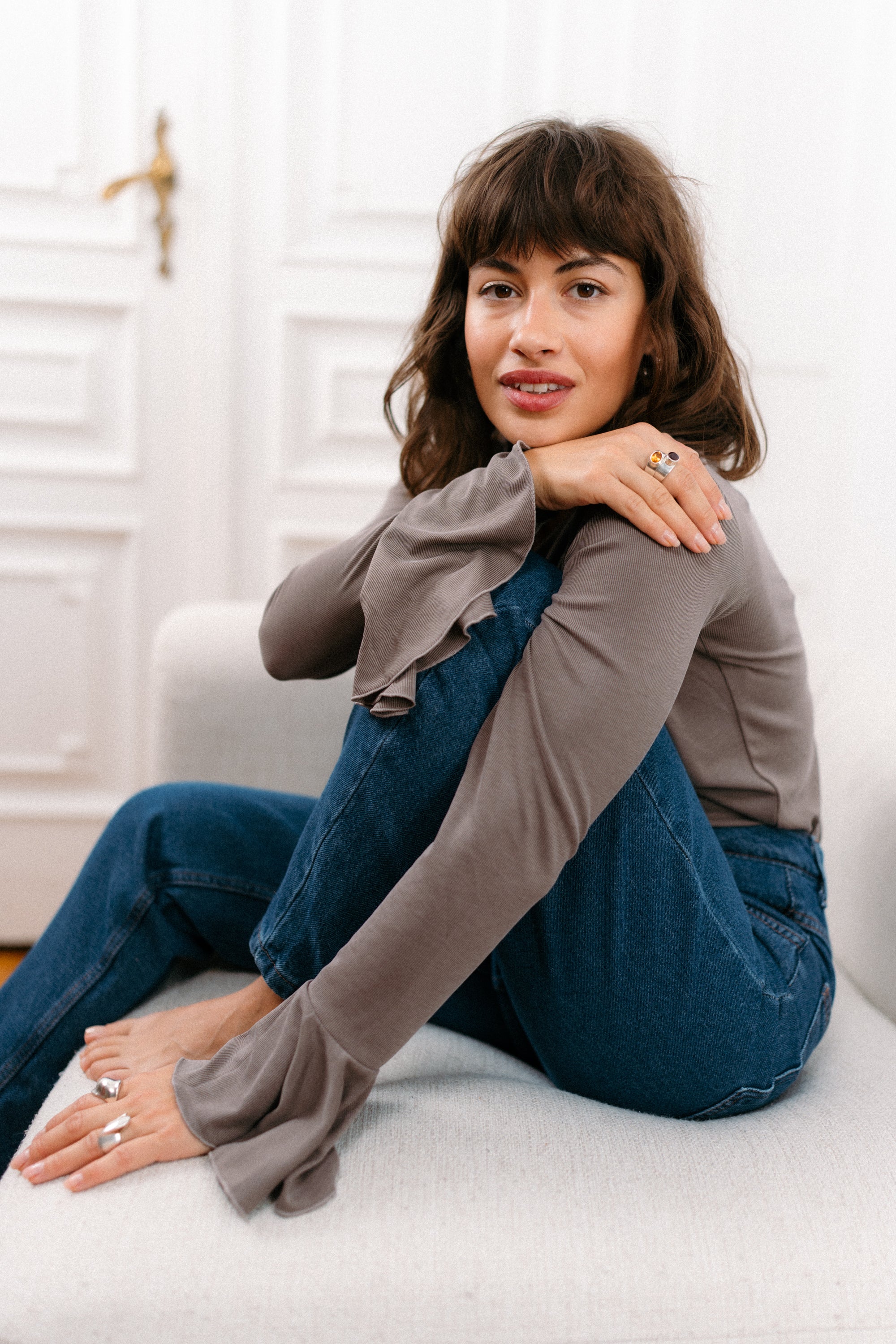 Longsleeve SANTANA TAUPE