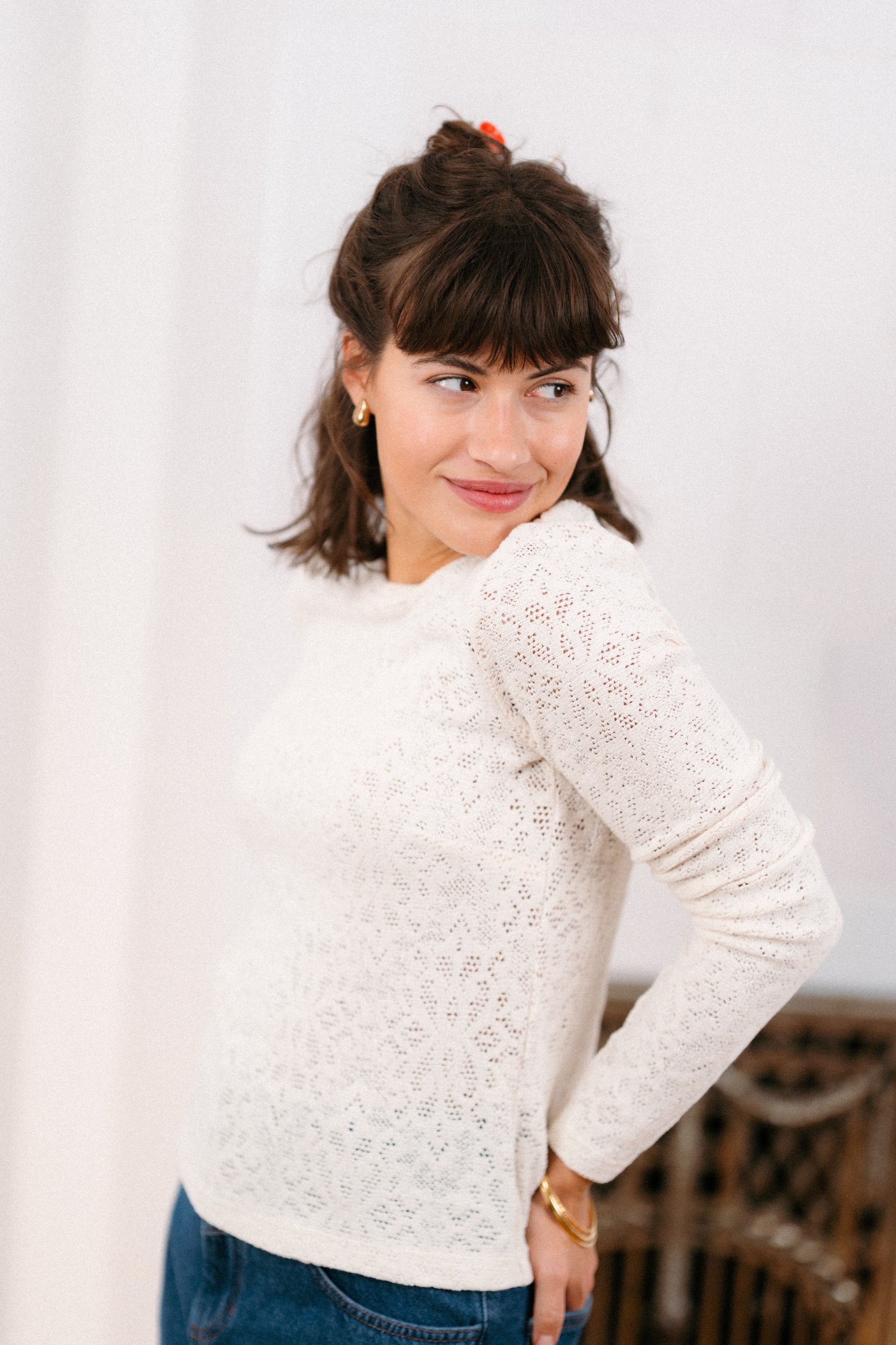 Longsleeve LUNA CREMA