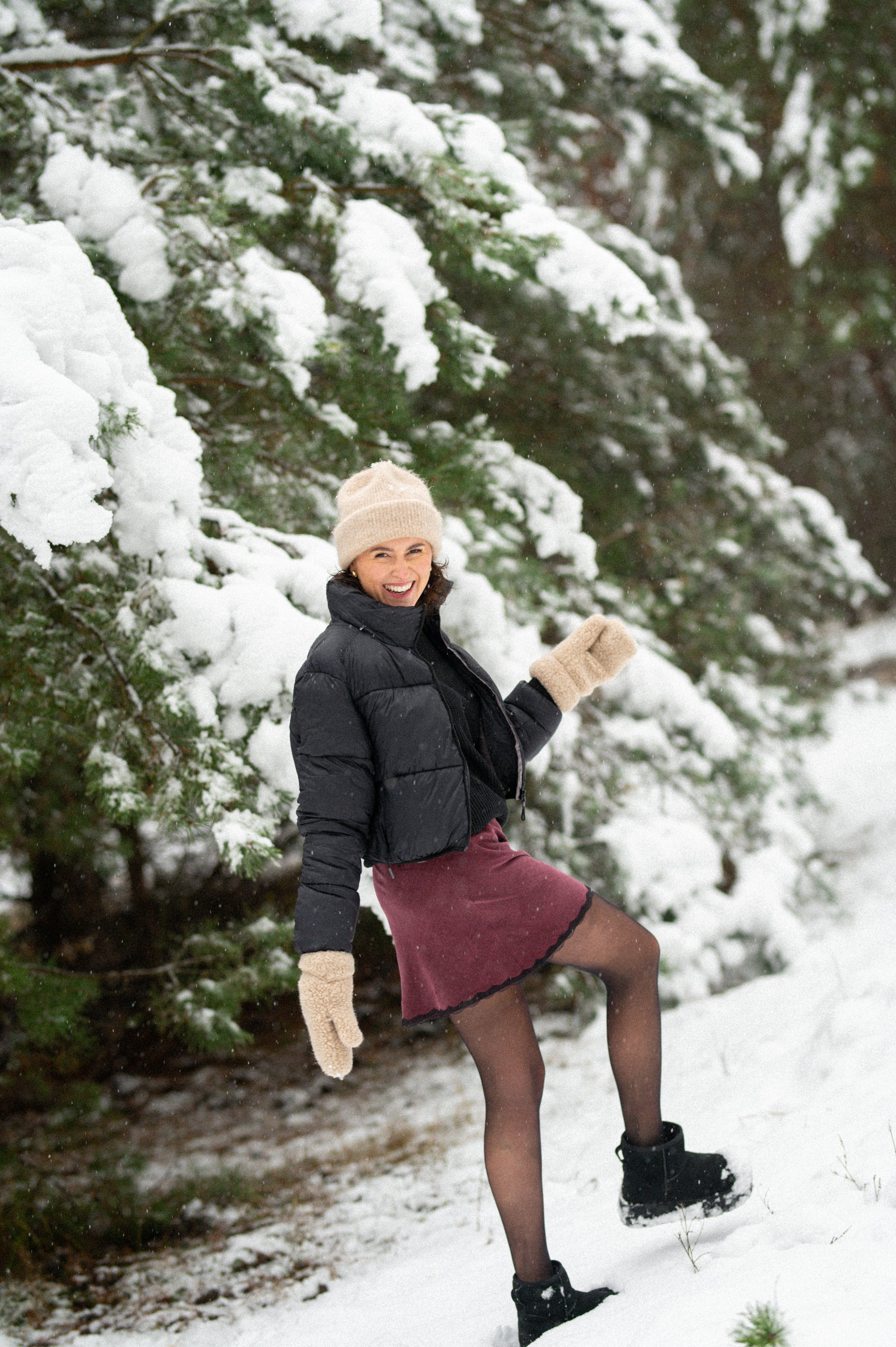 Spódnica MORELLA MINI PONCHE