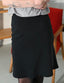 Lekka czarna spódnica cupro MORELLA MINI OREO wykonana z wyjątkowej tkaniny