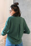 Uniwersalna zielona koszula damska wiskozowa z długim rękawem SUSANA VERDE